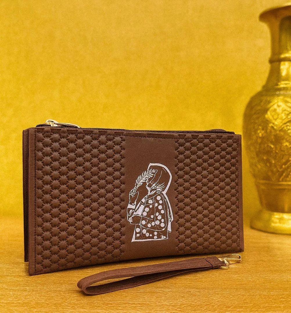 Elegant Penguin Embossed Wallet for Women
