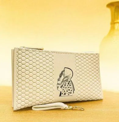 Elegant Penguin Embossed Wallet for Women