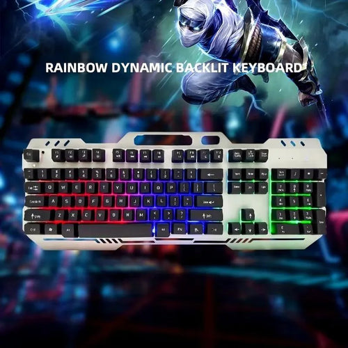Backlit LED Mechanical Feel Keyboar
