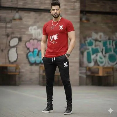 Trendy Slim Fit Streetwear Outfit